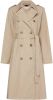 Tommy Hilfiger Double breasted trenchcoat met strikceintuur met steekzakken online kopen